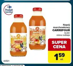 Globi Napój marchewkowy Carrefour marchew jabłko brzoskwinia oferta