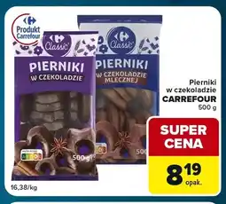 Globi Pierniki w czekoladzie mlecznej Carrefour oferta