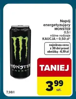 Globi Napój energetyzujący Monster oferta