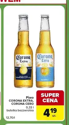 Carrefour Express Piwo bezalkoholowe Corona Cero oferta