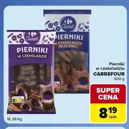 Carrefour Express Pierniki w czekoladzie mlecznej Carrefour oferta