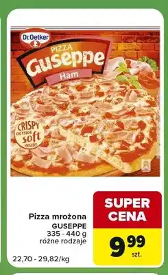 Carrefour Express Pizza mrożona Guseppe Dr. Oetker oferta