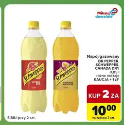 Carrefour Express Napój gazowany Canada Dry oferta