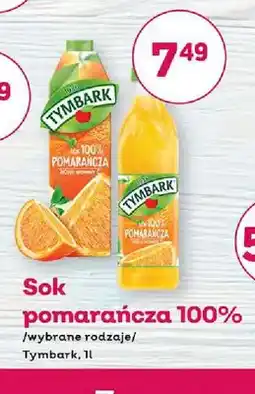 Bliski Sok pomarańcza Tymbark 100% oferta
