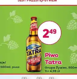 Bliski Piwo Tatra oferta