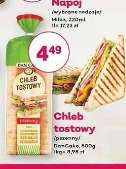 Bliski Chleb tostowy pszenny DanCake oferta