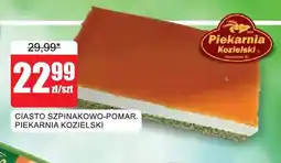 Bingo Ciasto szpinakowo-pomarańczowe Piekarnia Kozielski oferta
