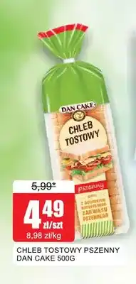 Bingo Chleb tostowy pszenny Dan Cake oferta