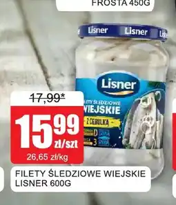 Bingo Filety śledziowe wiejskie Lisner oferta