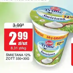 Bingo Śmietana Primo Zott 12% oferta