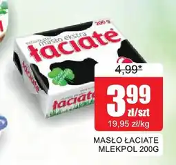 Bingo Masło Łaciate Mlekpol oferta