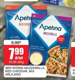 Bingo Ser wiórki Mozzarella Apetina Arla oferta