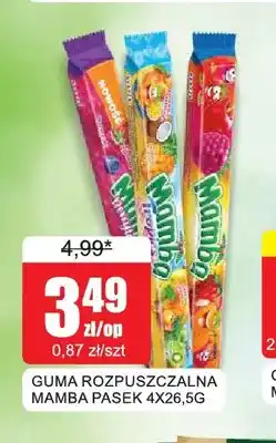 Bingo Guma rozpuszczalna Mamba pasek 4-pak oferta