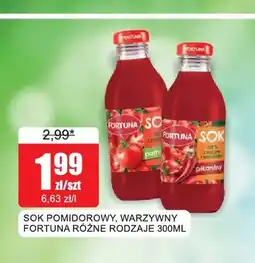 Bingo Sok pomidorowy Fortuna oferta