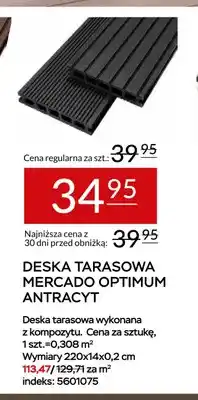 Abra Deska tarasowa Mercado Optimum antracyt oferta
