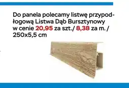Abra Listwa przypodłogowa Dąb Bursztynowy oferta