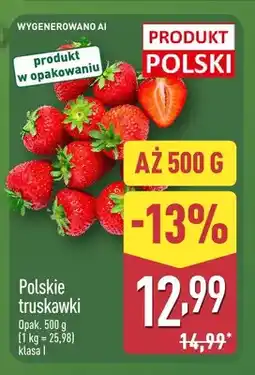 ALDI Truskawki polskie oferta