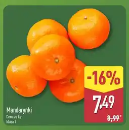 ALDI Mandarynki oferta