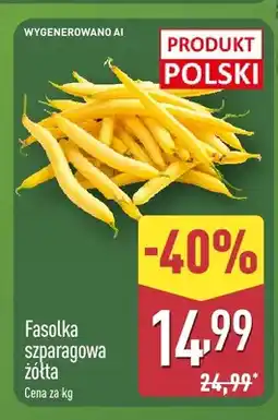 ALDI Fasolka szparagowa żółta oferta
