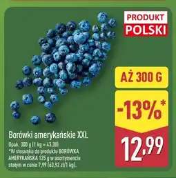 ALDI Borówki amerykańskie XXL oferta
