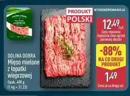 ALDI Mięso mielone z łopatki wieprzowej Dolina Dobra oferta