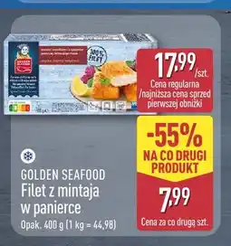 ALDI Filet z mintaja w panierce Golden Seafood oferta