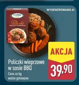 ALDI Policzki wieprzowe w sosie BBQ wolno gotowane Michna Food oferta
