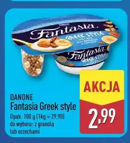 ALDI Jogurt Fantasia Greek style z granolą Danone oferta