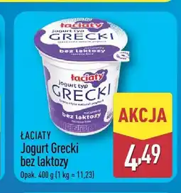 ALDI Jogurt grecki bez laktozy Łaciate oferta