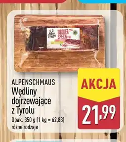 ALDI Wędliny dojrzewające z Tyrolu Alpenschmaus oferta
