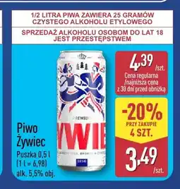 ALDI Piwo Żywiec oferta