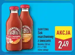 ALDI Sok marchwiowy z owocami z jabłkiem Dawtona oferta
