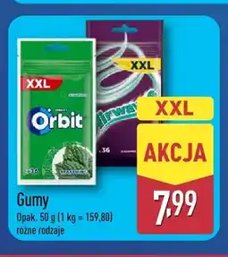 ALDI Gumy do żucia Spearmint XXL Orbit oferta