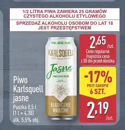 ALDI Piwo Karlsquell oferta