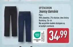 ALDI Jeansy damskie UP2FASHION oferta
