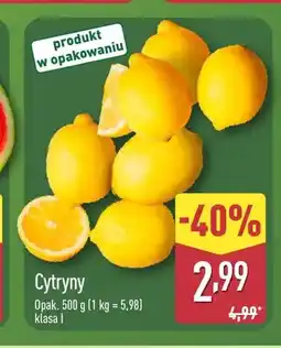 ALDI Cytryny oferta