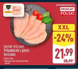 ALDI Polędwiczki z piersi kurczaka Mięsne Specjały oferta