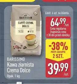 ALDI Kawa ziarnista Crema Dolce Barissimo oferta