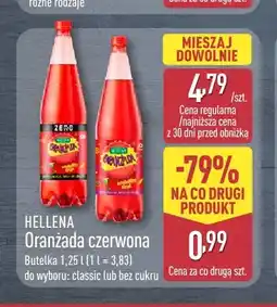 ALDI Oranżada czerwona classic Hellena oferta