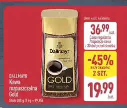 ALDI Kawa rozpuszczalna Gold Dallmayr oferta