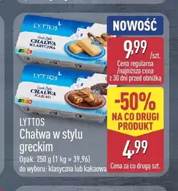 ALDI Chałwa w stylu greckim klasyczna Lyttos oferta