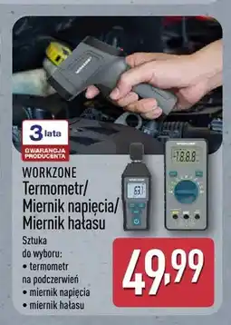 ALDI Termometr na podczerwień Workzone oferta