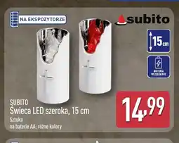 ALDI Świeca LED szeroka 15 cm Subito oferta