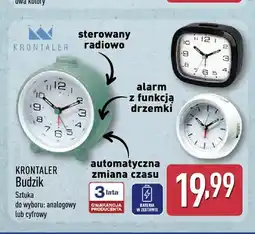 ALDI Budzik analogowy Krontaler oferta