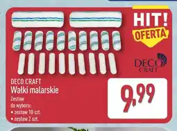 ALDI Wałki malarskie zestaw 10 szt. Deco Craft oferta