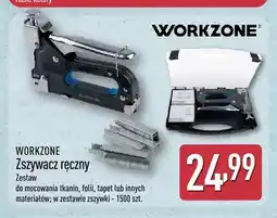 ALDI Zszywacz ręczny Workzone oferta