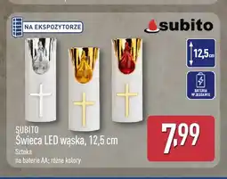 ALDI Świeca LED wąska 12,5 cm Subito oferta