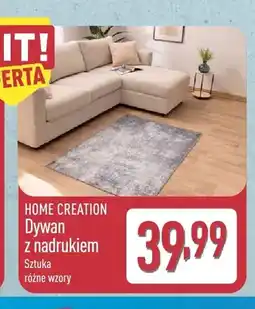 ALDI Dywan z nadrukiem Home Creation oferta