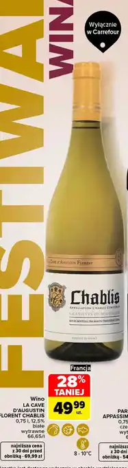 Wino LA CAVE D'AUGUSTIN FLORENT CHABLIS