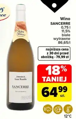 Carrefour Wino SANCERRE oferta